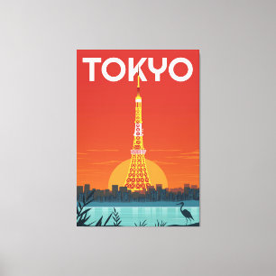Toile Landmark de Tokyo