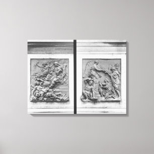 Toile L'ange de la France expulsant les hérétiques