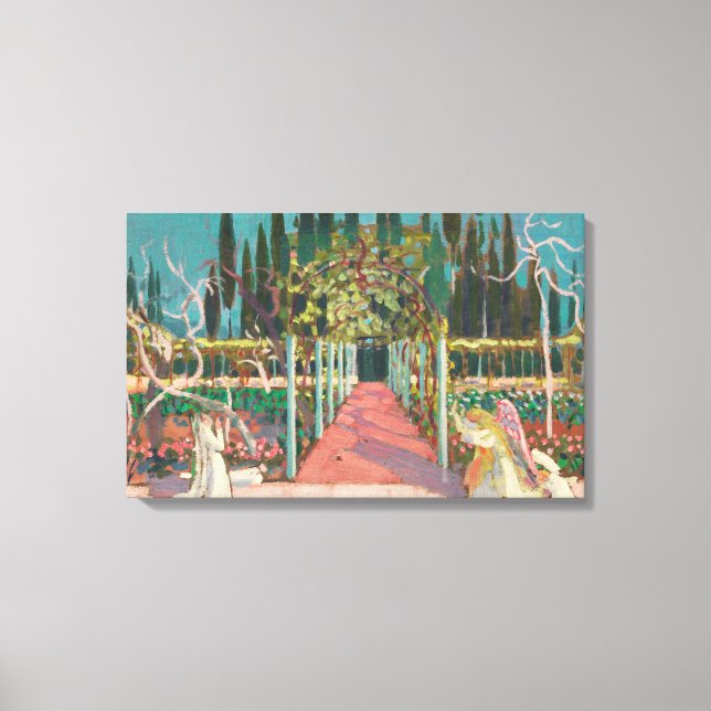 Toile L'Annonciation Maurice Denis Peinture Célèbre (Recto)