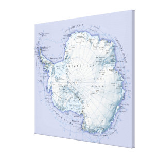 Toile L'Antarctique 2