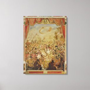 Toile L'apparition de William Shakespeare (1564-