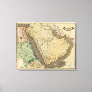 Toile L'Arabie, Egypte, Nubia