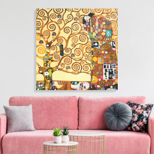 Toile L'Arbre de Vie   Gustav Klimt  