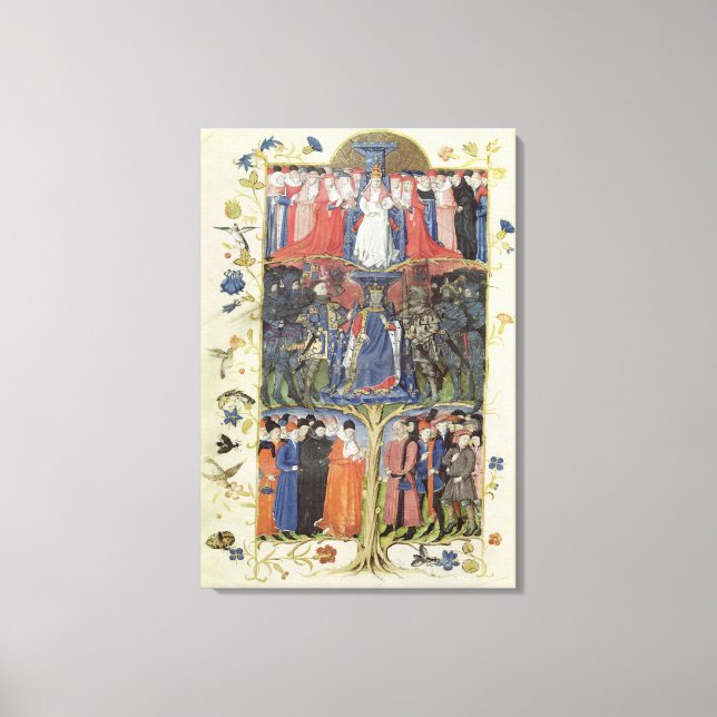 Toile L'arbre des batailles (Recto)