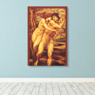 Toile L'Arbre du Pardon, Sir Edward Coley Burne-Jones