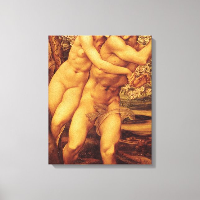 Toile L'Arbre du Pardon, Sir Edward Coley Burne-Jones (Recto)