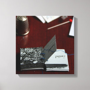 Toile L'Arbre O Carré Arbre Miniature Artiste Livre Canv