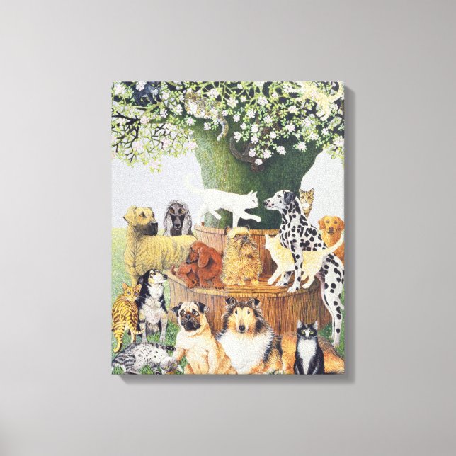 Toile L'arbre Trysting (Recto)