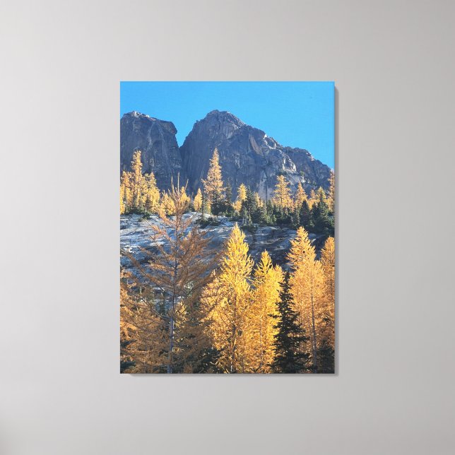 Toile Larches de montagne (Recto)