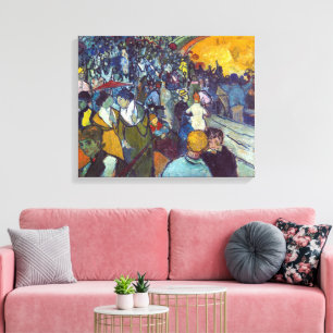 Toile L'arène d'Arles Van Gogh