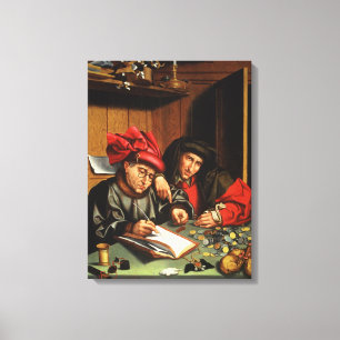 Toile L'argent Lenders (huile sur le panneau de chêne)