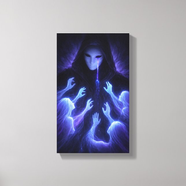 Toile Larmes de l'Esprit Voilé (Recto)