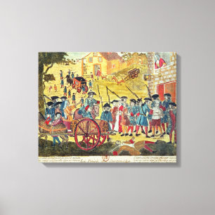 Toile L'arrestation de la cartouche de Louis Dominique