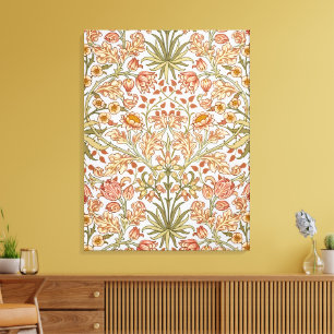 Toile L'art botanique floral hyacinthe de William Morris