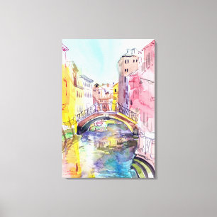 Toile L'art de la peinture de Venise