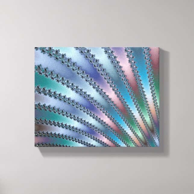 Toile L'art fractal des doigts (Recto)