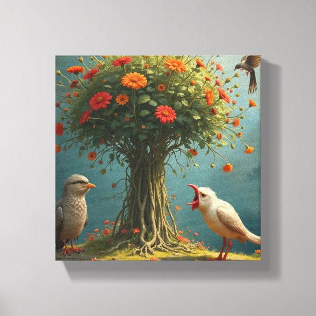 Toile L'art inspiré par la nature (Recto)