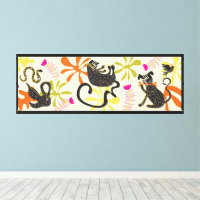 L'art populaire primitif chien chaton abstrait ser
