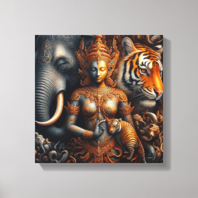 Toile L'art spirituel (Recto)