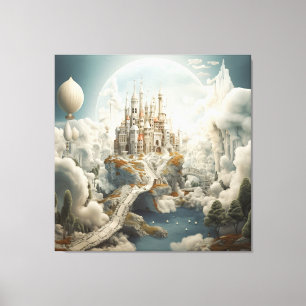Toile L'art surréaliste - la banalité d'une illusion