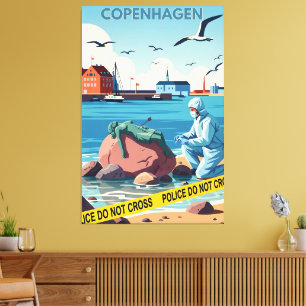Toile L'art WPA de Copenhague