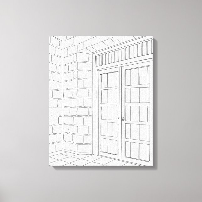 Toile Las Casas Bataan Philippines coloriage (Recto)