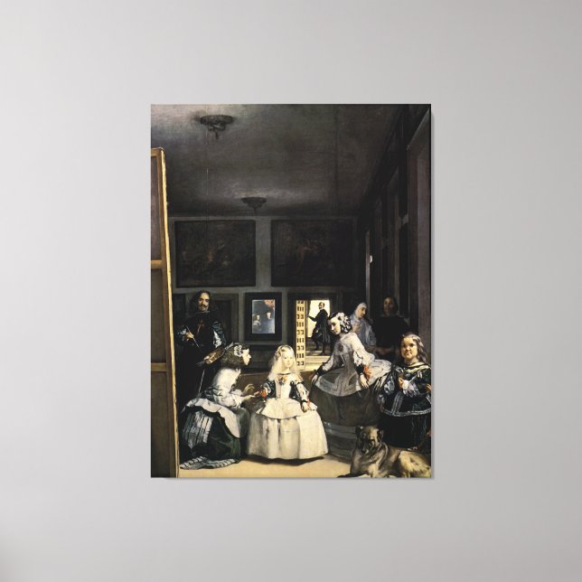 Toile Las Meninas par Velasquez (Recto)