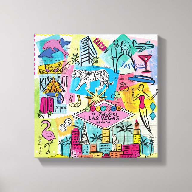 Toile Las Vegas, Nevada (Recto)