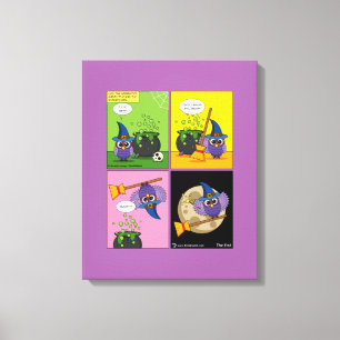 Toile L'Assistant Apprentice - Cleaning Comic