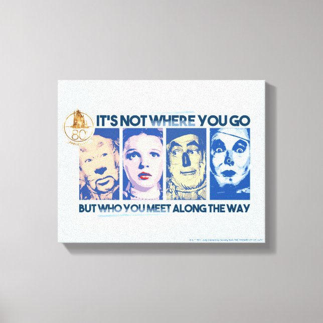 Toile L'Assistant D'Oz™ | Qui Vous Rencontrez En Chemin (Recto)