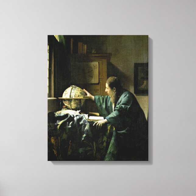 Toile L'astronome, 1668 (Recto)