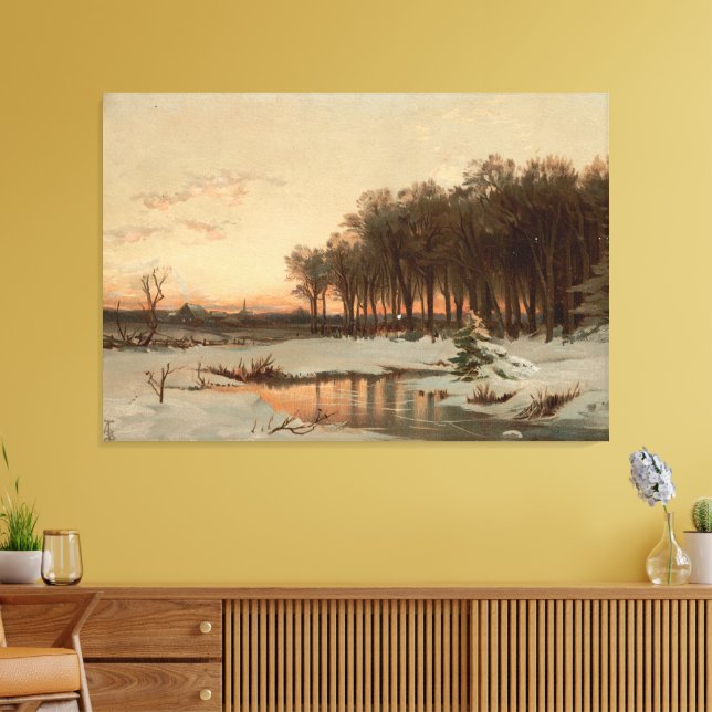 Toile Late Autumn, Saco River (Insitu(Salon))