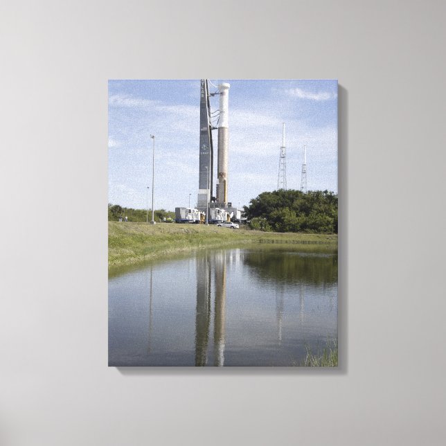 Toile L'Atlas V/Centaur arrive sur la commande de lancem (Recto)