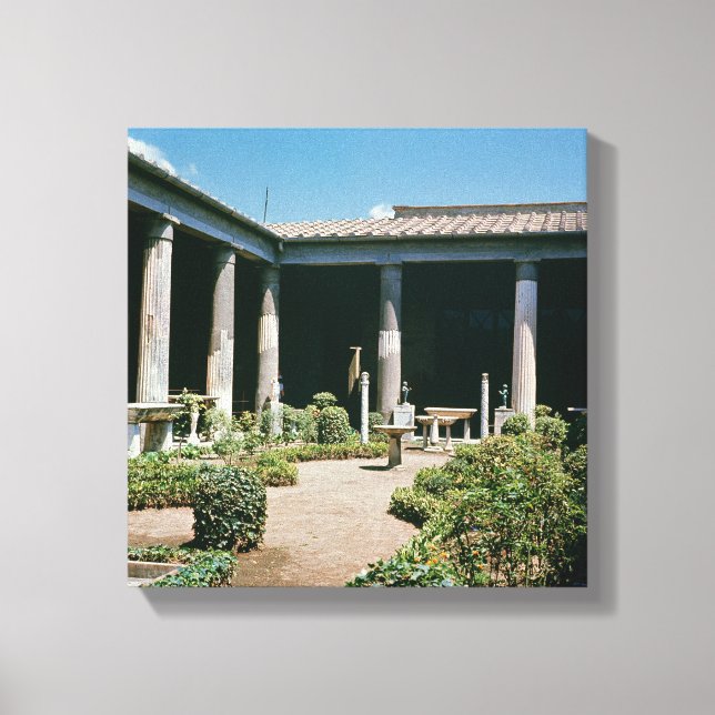 Toile L'Atrium, Maison du Vettii (Recto)