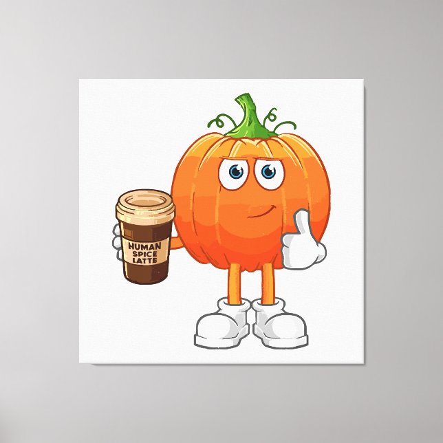Toile Latte aux épices humaines (Recto)