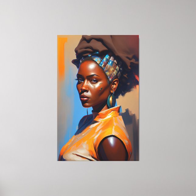 Toile L'Attitude Fait Une Différence (Recto)