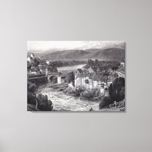 Toile Lauffenberg, gravée par E.P. Brandard (Recto)