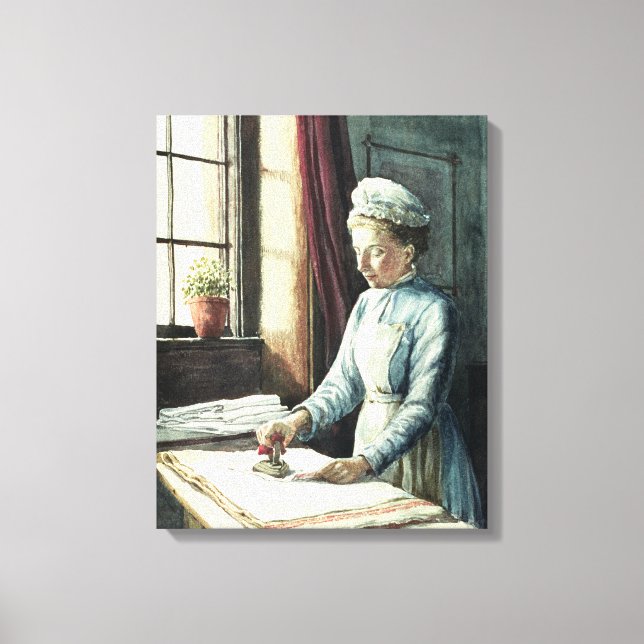 Toile Laundry Maid, c.1880 (Recto)