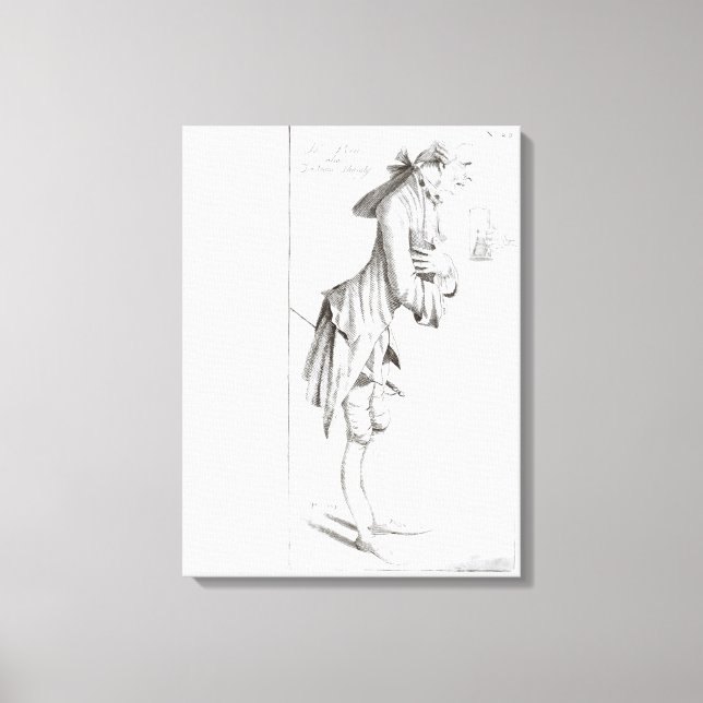 Toile Laurence Sterne (Recto)