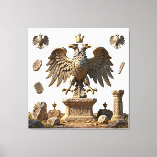 Toile L'autel oublié d'Illyrie