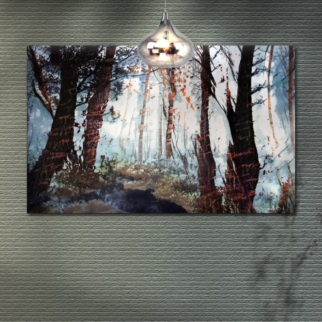 Toile L'automne dans les bois (Créateur téléchargé)