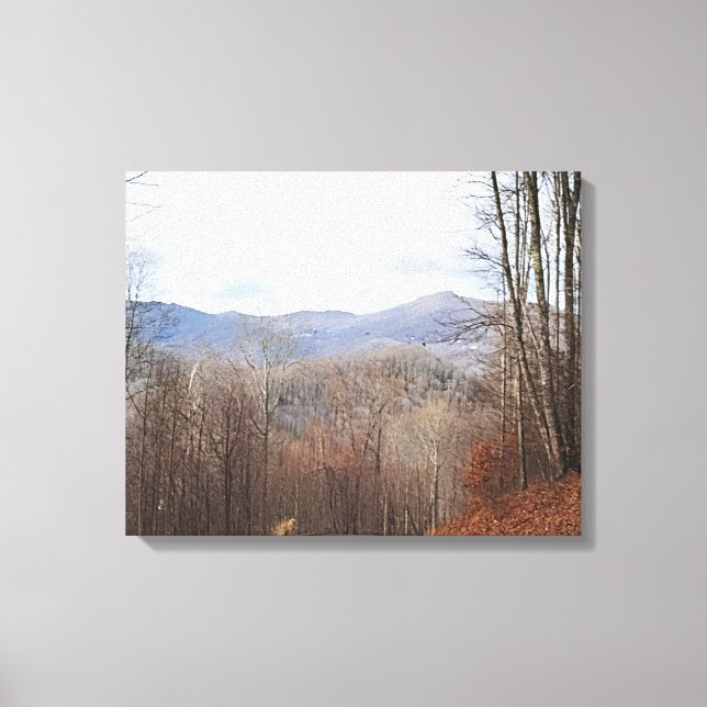 Toile L'automne dans les montagnes Blue Ridge (Recto)