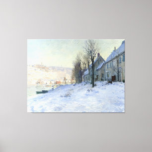 Toile Lavacourt soleil et neige