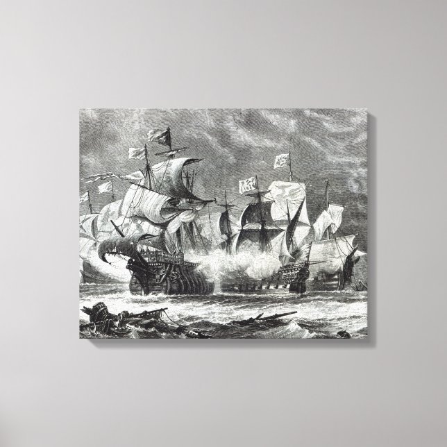Toile L'avant-garde, sous Sir William Winter (Recto)