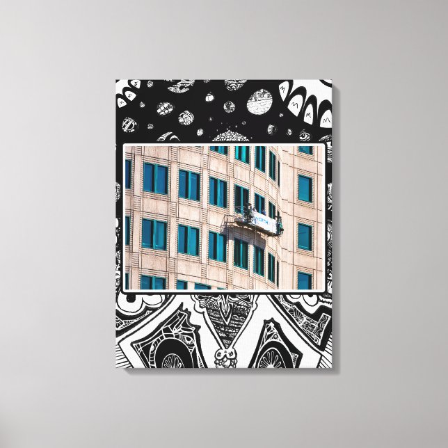 Toile Lave-fenêtre en hauteur (Recto)
