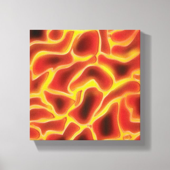 Toile Lave Magma (Recto)