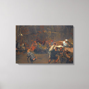 Toile Lawrence Alma-Tadema - Gunthram Bose Et Ses