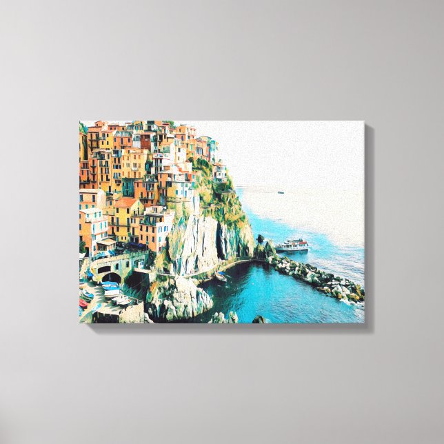 Toile ldp Cinque Terre - Manarola (Recto)