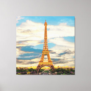 Toile ldp TOUR EIFFEL - Paris - vue