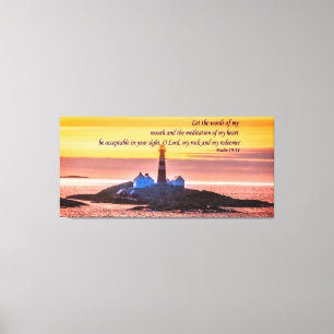 Toile Le 19h14 de psaume   a laissé les mots de ma